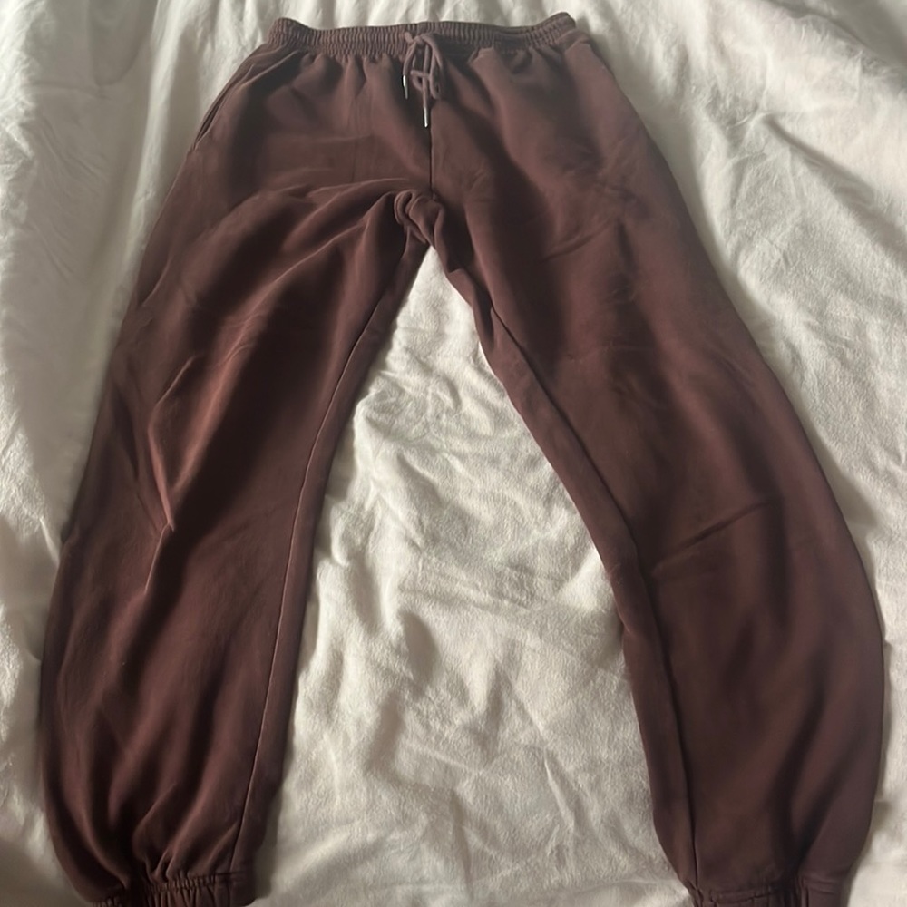 Chocolate brown sweatpants